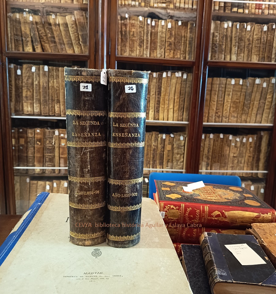 Foto 3 de 3 del artículo «Digitalización del patrimonio bibliográfico de la Fundación Aguilar y Eslava»