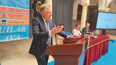 Foto 4 de 9 del artículo «El Instituto Aguilar y Eslava inaugura solemnemente el curso académico 2026-2027»